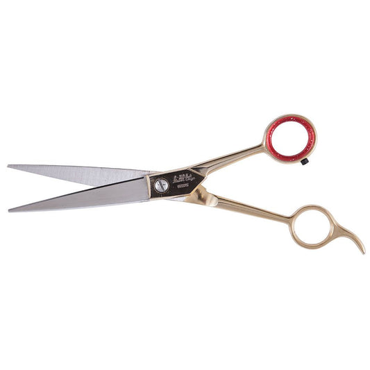 C-MON Pinnacle 7 1/2" Shear - 24K Gold - Serrated Edge - 07876