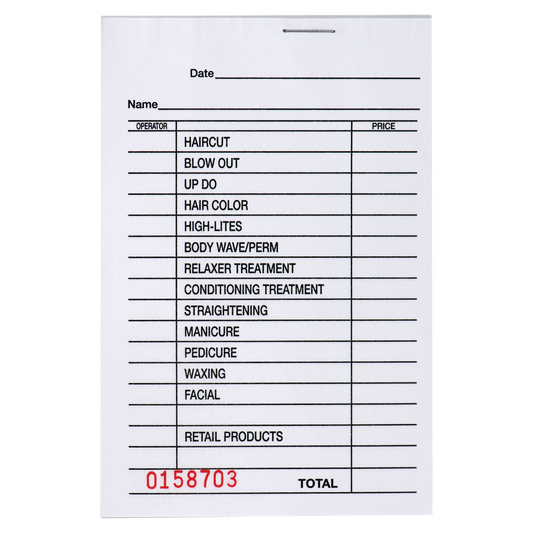 DL Pro Salon Check Pads - 12 Pack