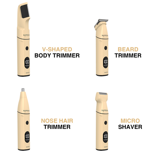 Supreme Trimmer Multigroomer 4.0 Wet/Dry 14 Piece Set