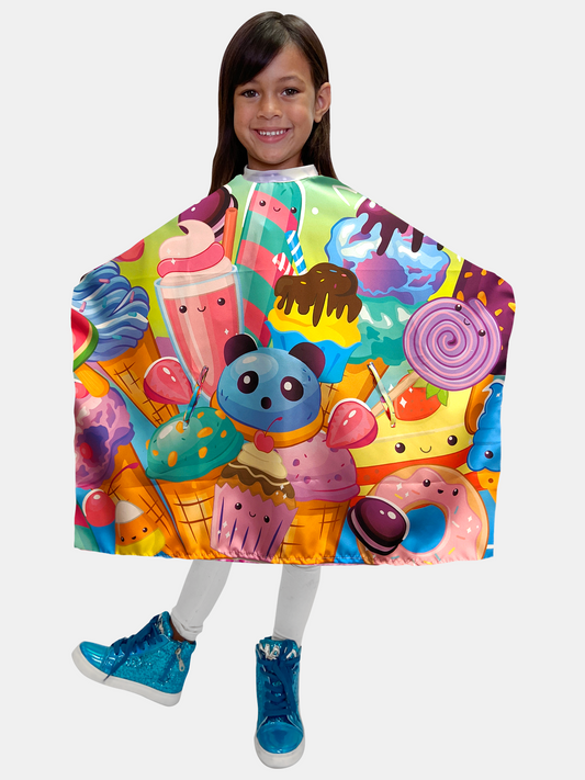 Betty Dain Sugar Rush Handsfree Kids Cape #403