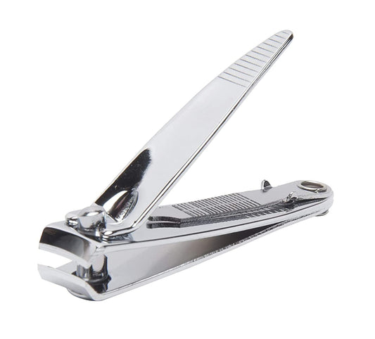 Diane D904 Stainless Steel Nail Clipper with Fold Out File - Single