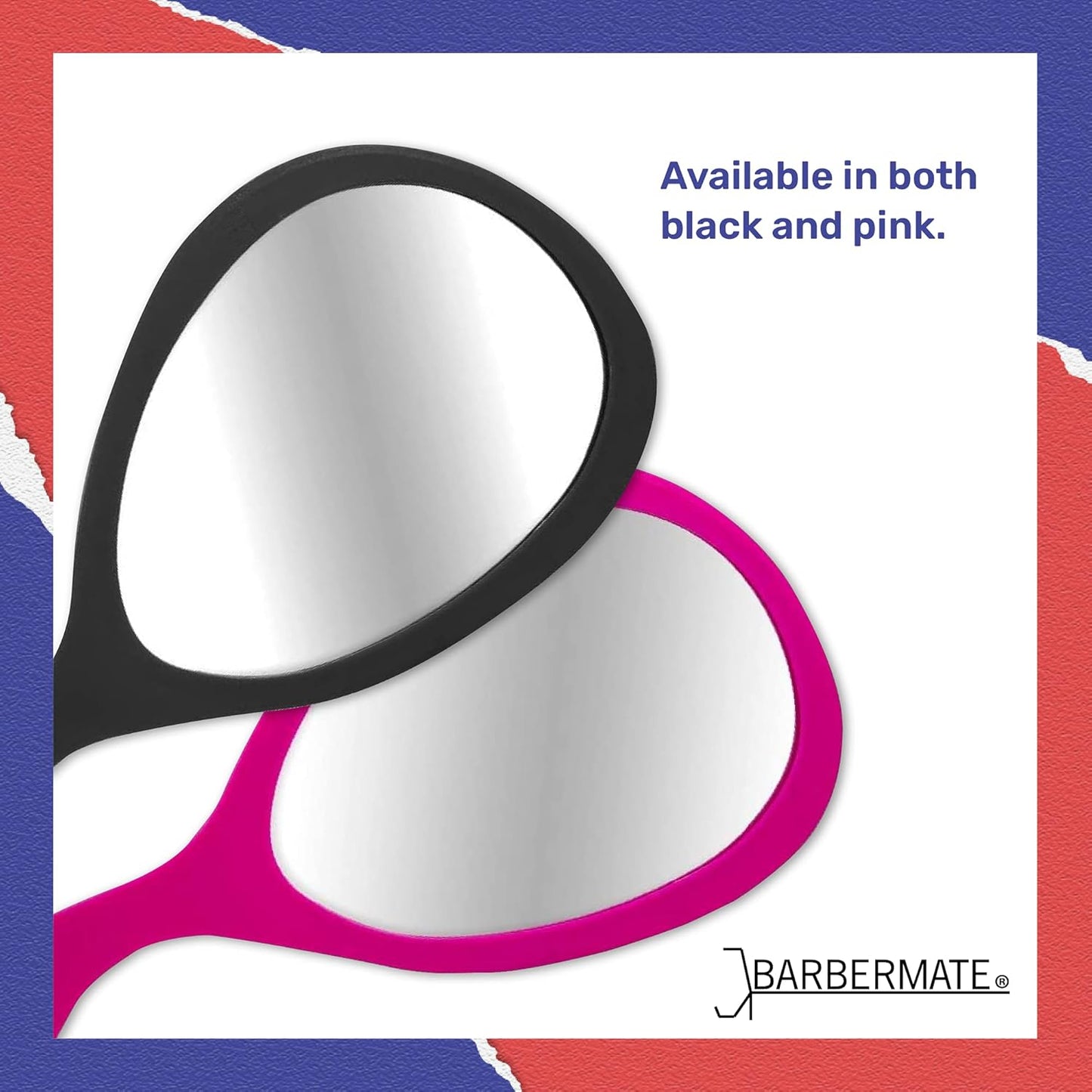 BarberMate Teardrop Mirrors
