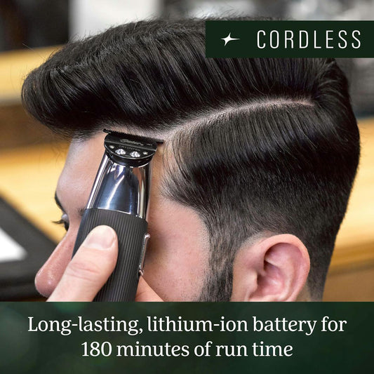 Oster Professional Cordless T-Finisher Trimmer, Exclusive Series Black