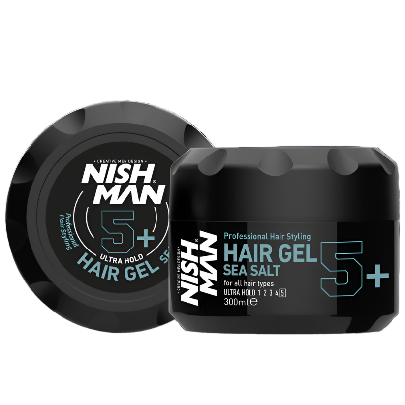 Nishman Sea Salt Hair Gel 5+ - 300ML