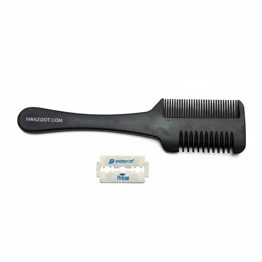 Ivan Zoot Razor Cutting Comb with Dorco Blade