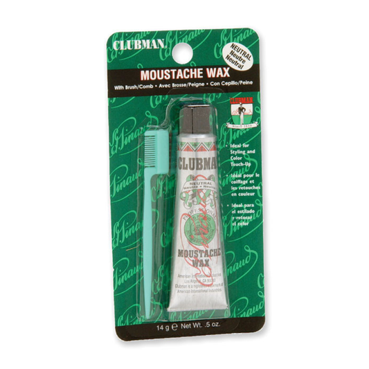 Clubman Moustache Wax Neautral