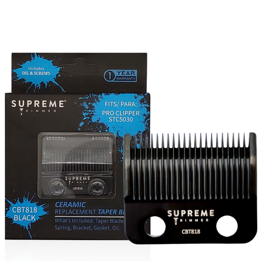 Supreme Trimmer Ceramic Taper Blade For Clippers #CBT818