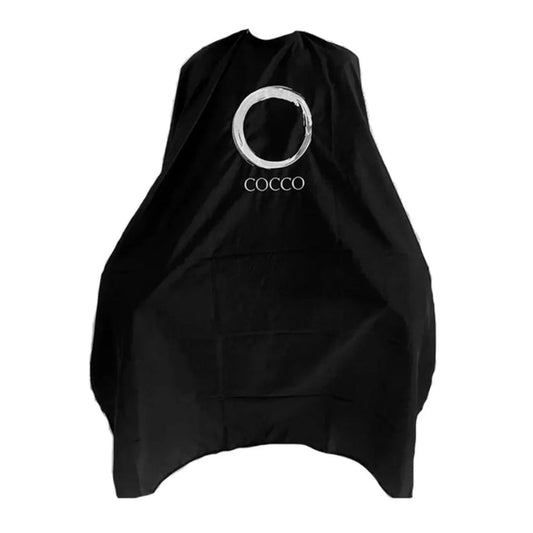 Cocco Hair Professional Barber Cutting Cape - Black or White