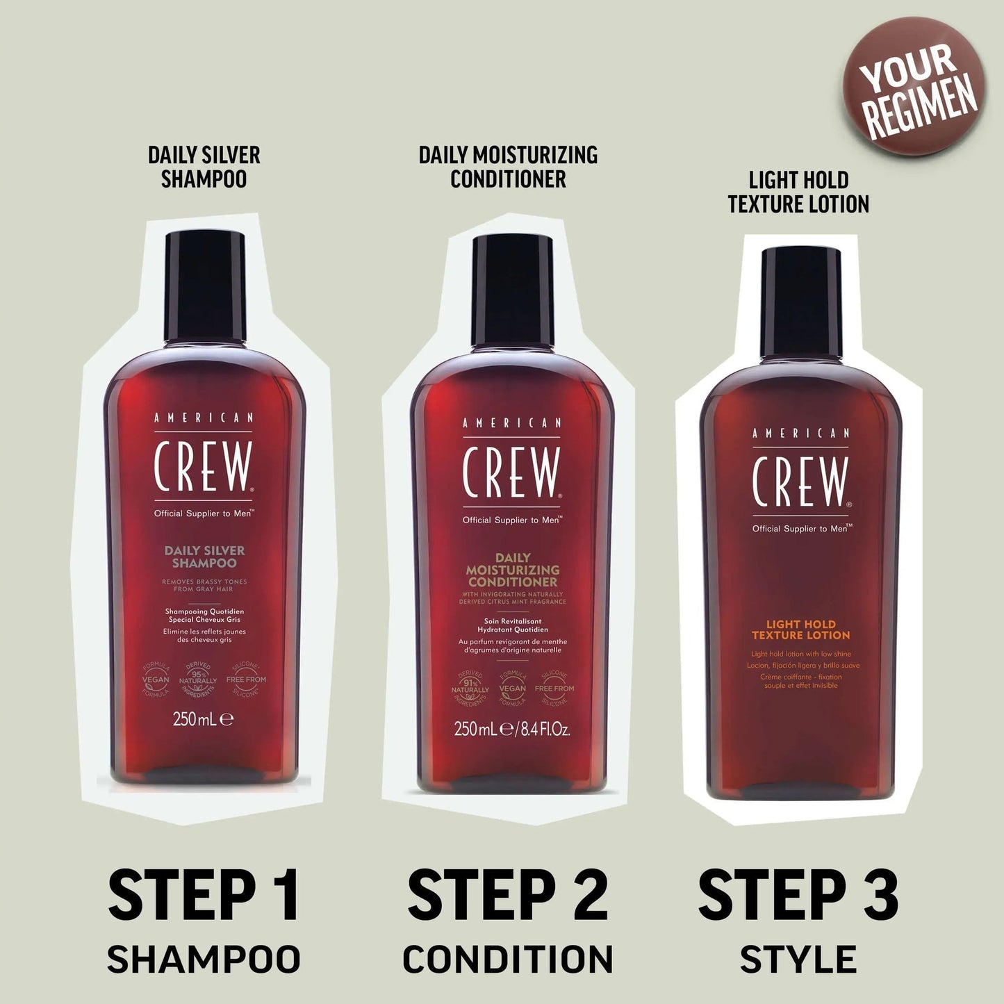 American Crew Daily Silver Shampoo 8.4 oz