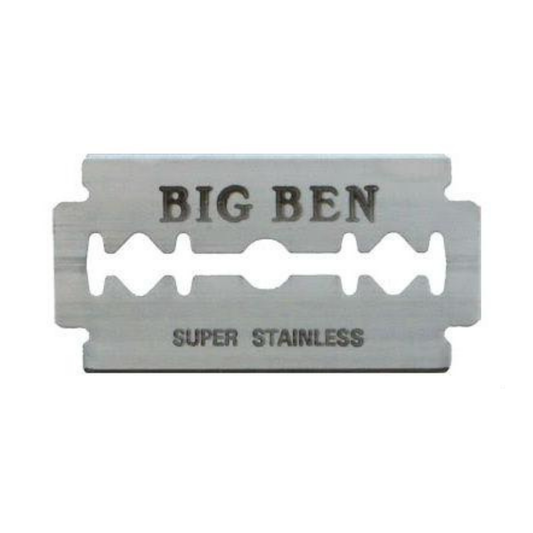 Big Ben Super Stainless DE Blade, 20 Packs Of 10 (200 Blades)