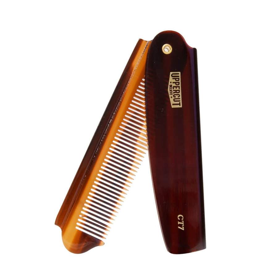 Uppercut CT7 Flip Comb - Tortoise Shell Brown