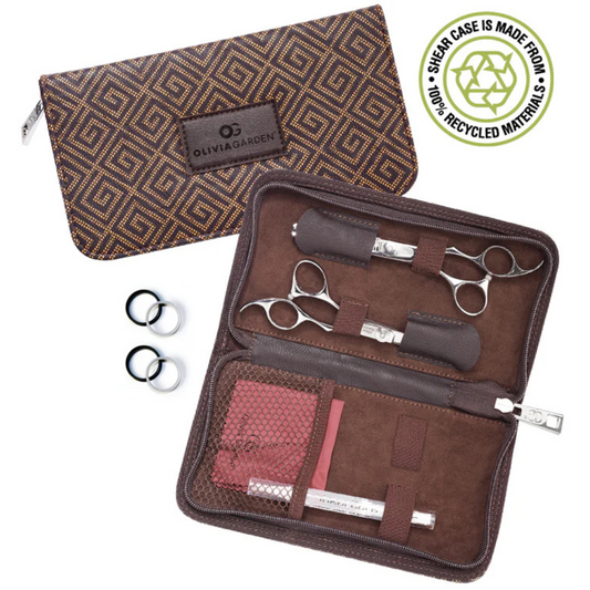 Olivia Garden SilkCut Shear and Thinner Case Kit