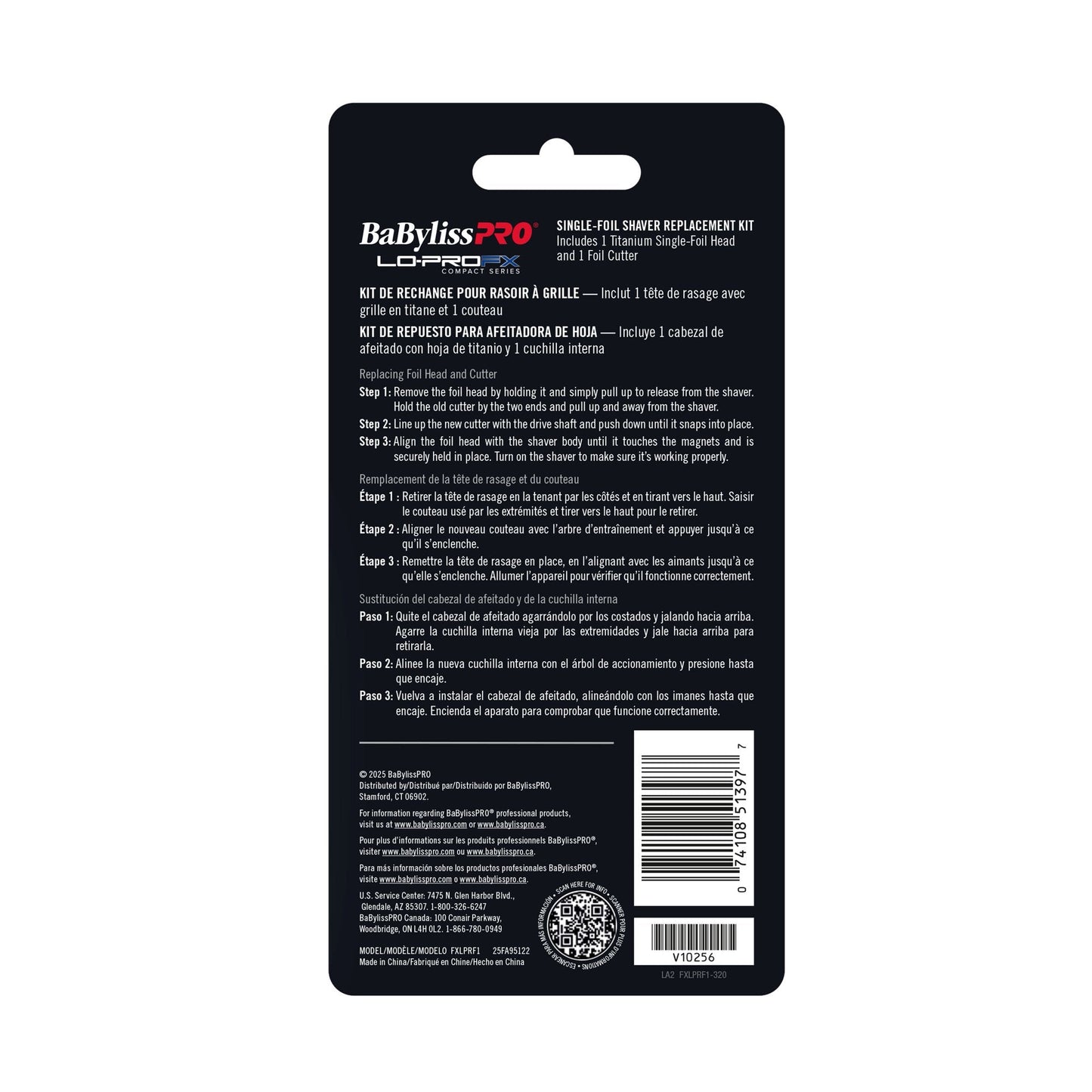 BaBylissPRO LO-PROFX Compact Series Replacement Foil #FXLPRF1