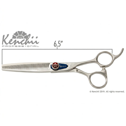 Kenchii Five Star Offset 46T Thinner Shears 6.5" - KEFSO46T