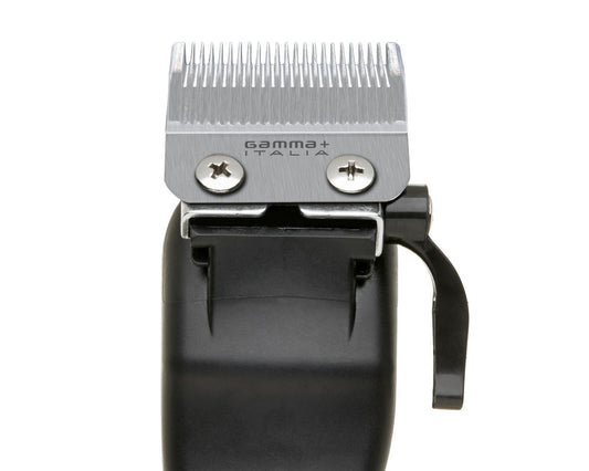 Gamma+ Fixed Stainless Steel Taper Blade with Shallow Tooth 2.0 Cutter Clipper Blade Set #GP539S