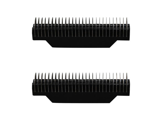Gamma+ Crunchy Cutters Black Set of 2 fits Gamma+ Prodigy and Absolute Zero Shavers #GPAZRC