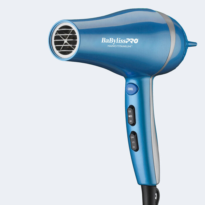 BabylissPRO Nano Titanium Hair Dryer - Blue BNT5548