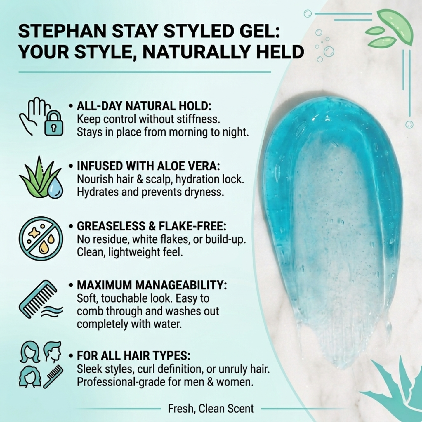 Stephan Stay Styled Gel 16 oz