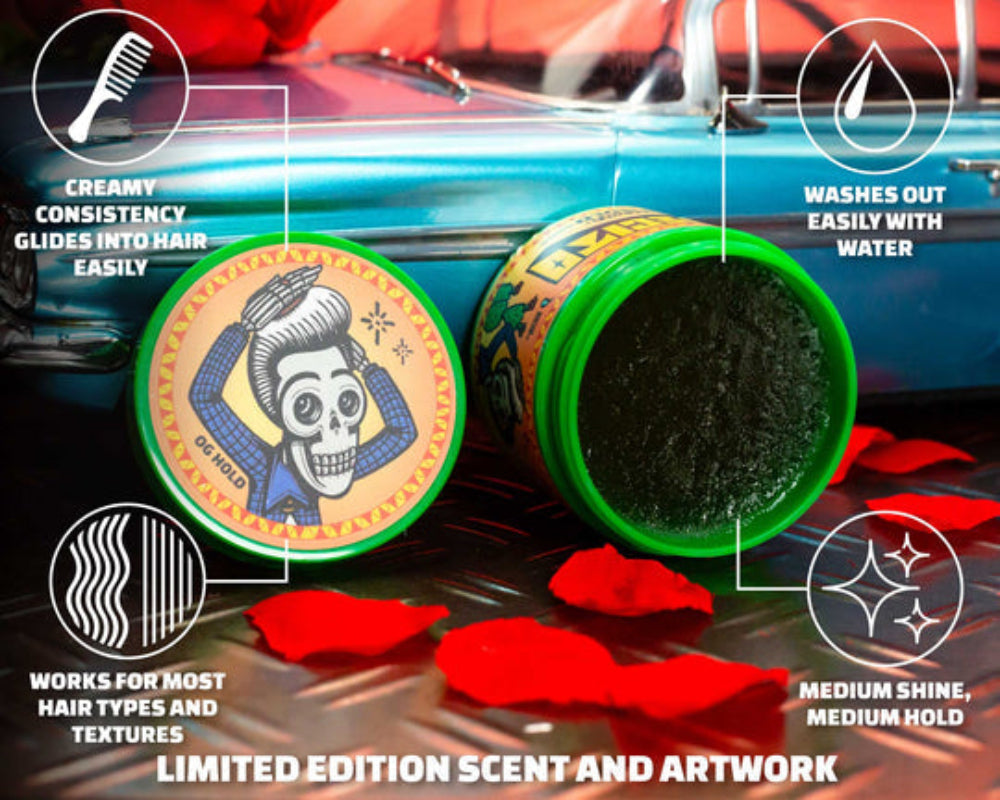 Suavecito El Dorado Limited Edition Original Hold Pomade - 4 oz