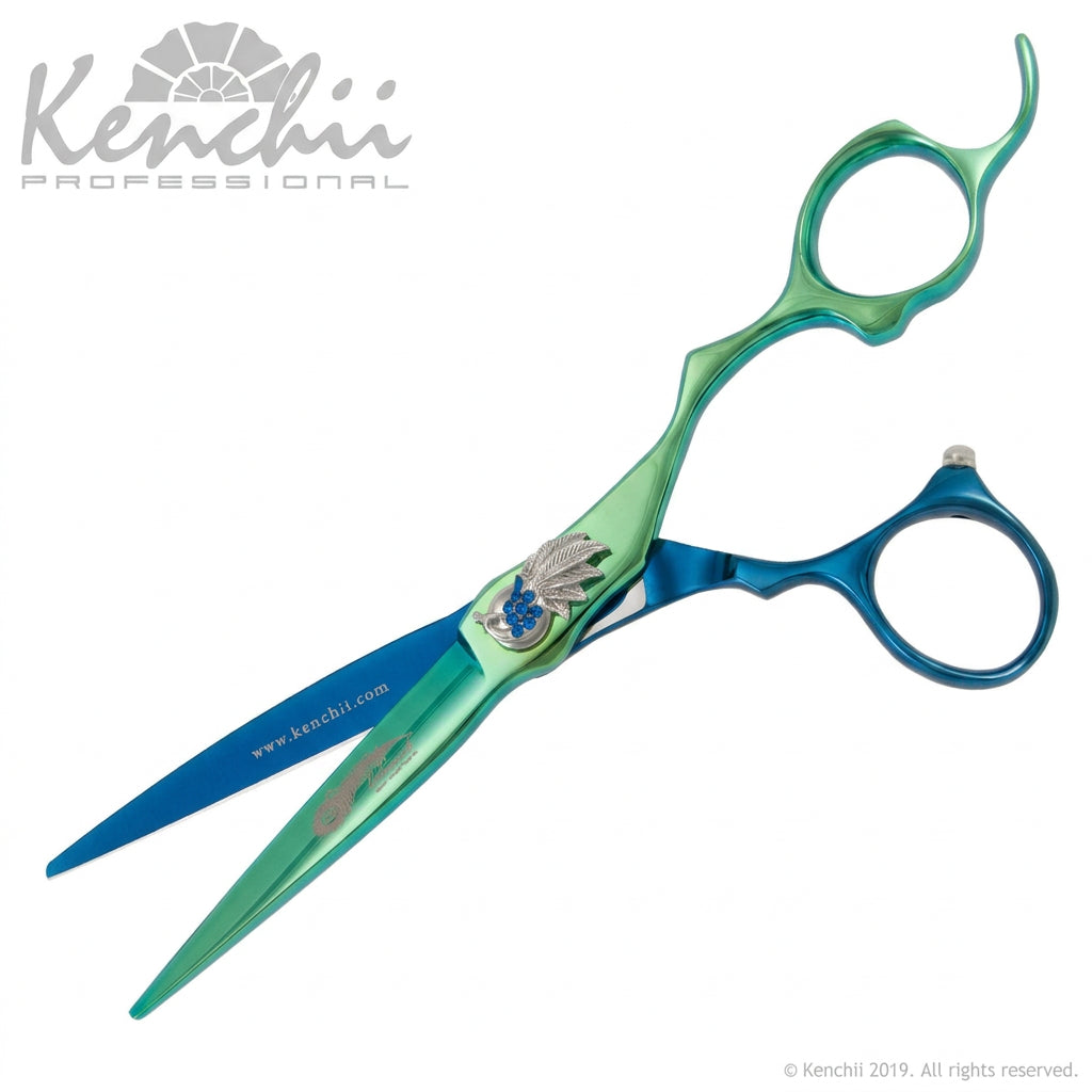 Kenchii Peacock Straight Shears 6