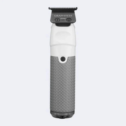 BaBylissPRO Limited Edition FXONE All-Metal Interchangeable Battery TRIMMER Transparent White #FX799TW