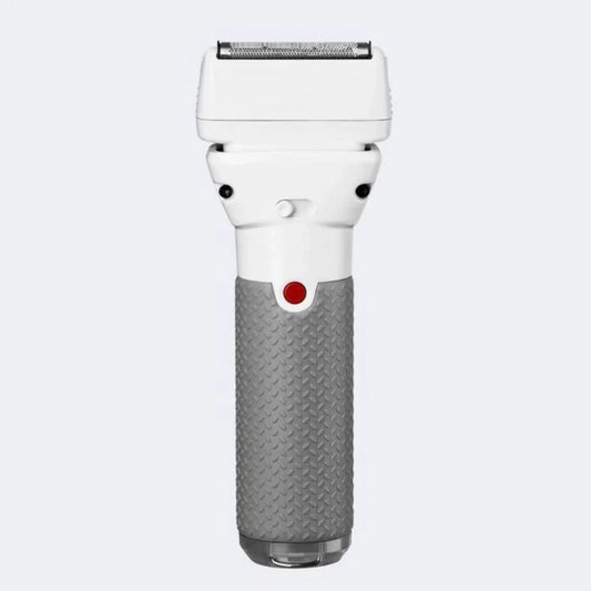 BaBylissPRO Limited Edition FXONE All-Metal Interchangeable Battery Double-Foil SHAVER Transparent White #FX79FSTW