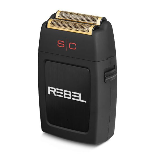 Stylecraft Rebel - Electric Mens Foil Shaver with Super Torque Motor, Gold Titanium Foil Head #SC802B