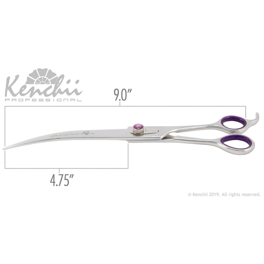Kenchii Scorpion Curved Shears (Size Options)