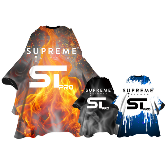 Supreme Trimmer Premium Barber Cape - 3 Pack
