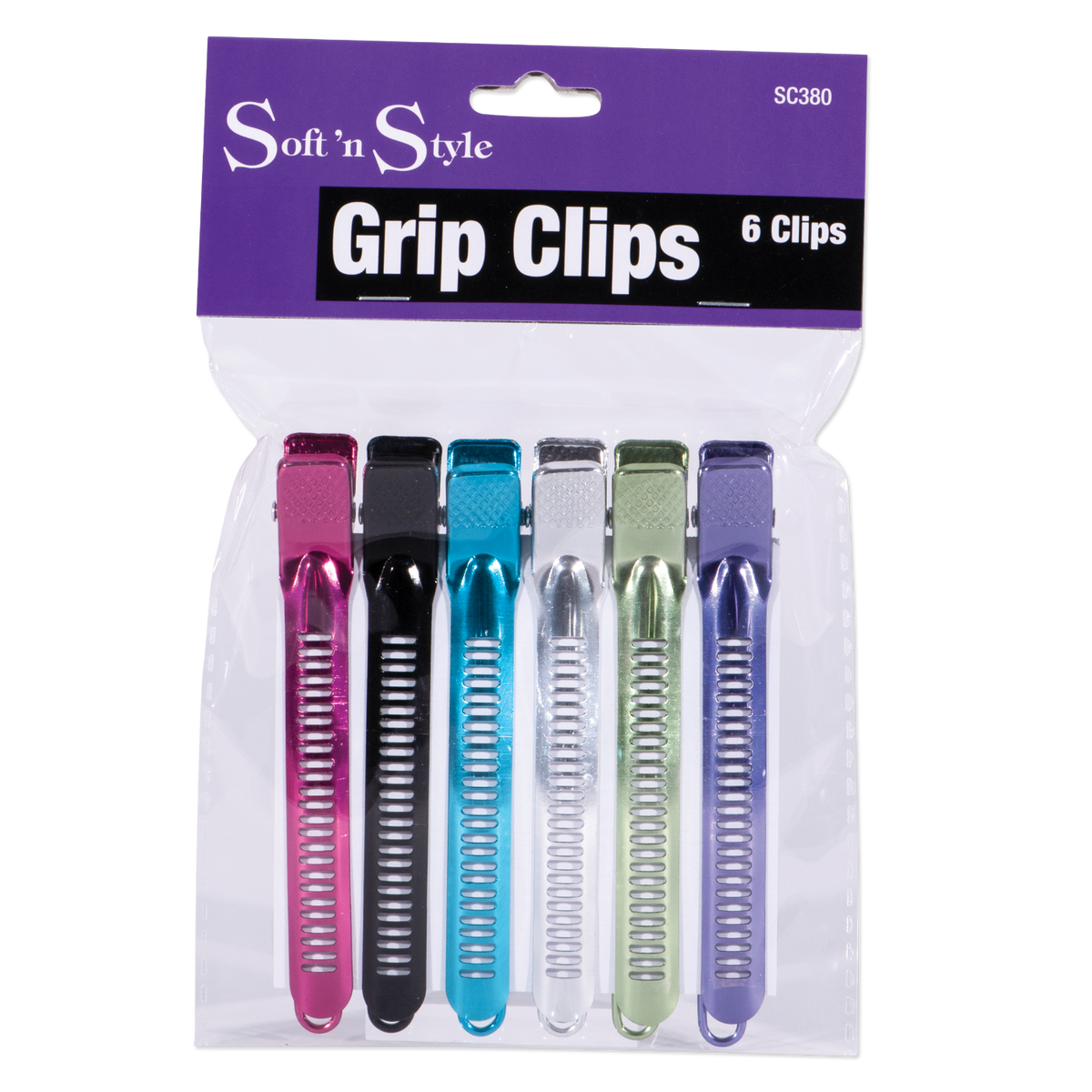 Appleton Clip Soft ’n Style Super Grip Clips In Assorted Colors - 4
