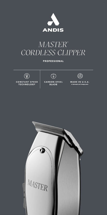 Andis Master Cordless Li Clipper