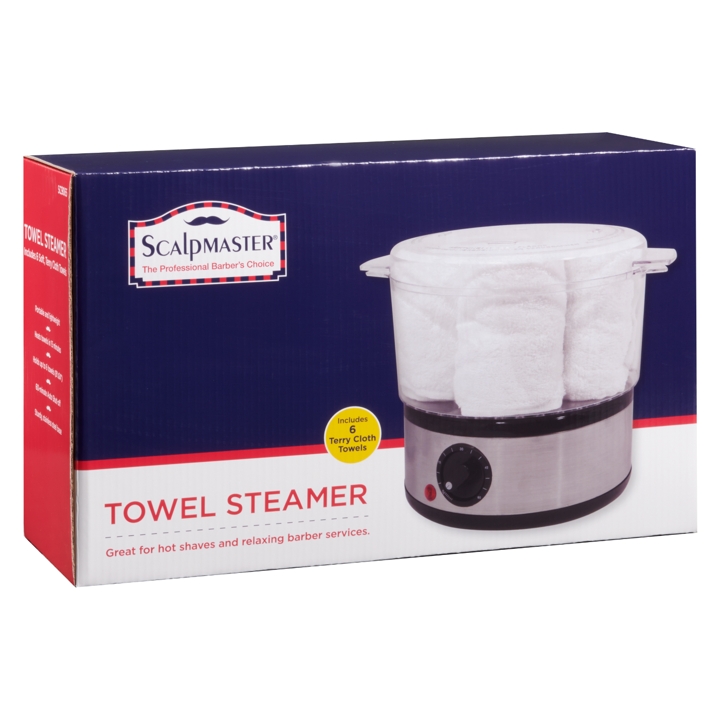 Scalpmaster Barber Towel Steamer Set #SC9065