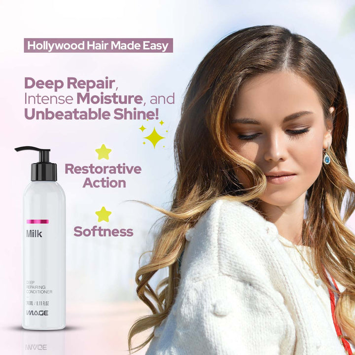 Image Milk Clenz Conditioner For Damaged Hair 8.11 fl oz