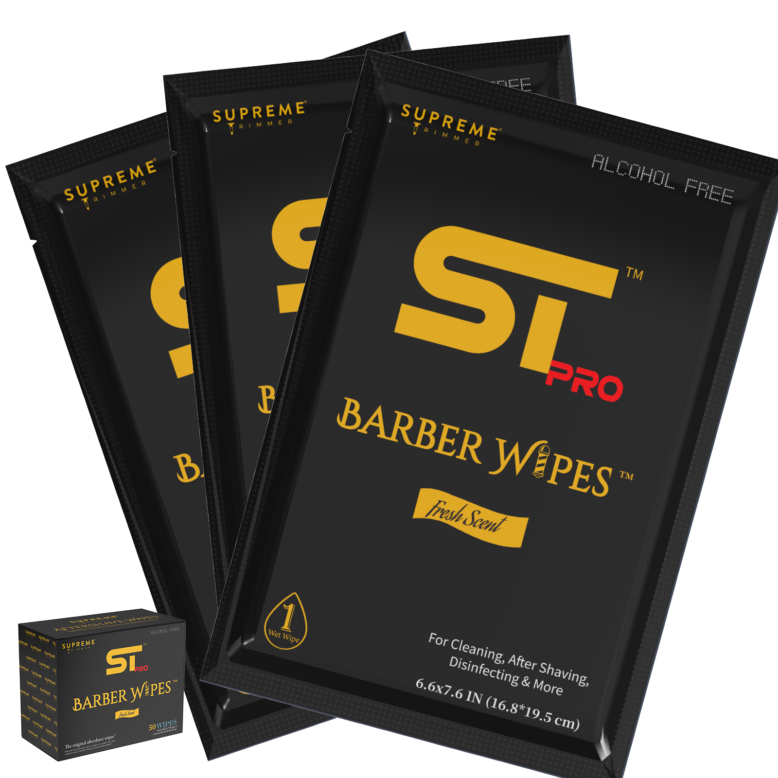 Supreme Trimmer Aftershave Wipes - Thumbnail 4