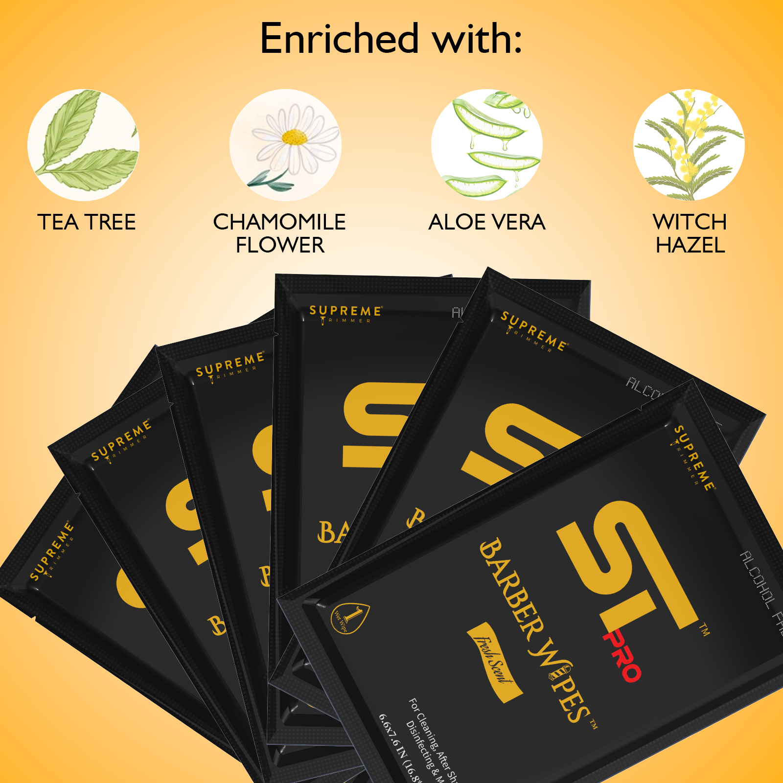 Supreme Trimmer Aftershave Wipes - Thumbnail 5
