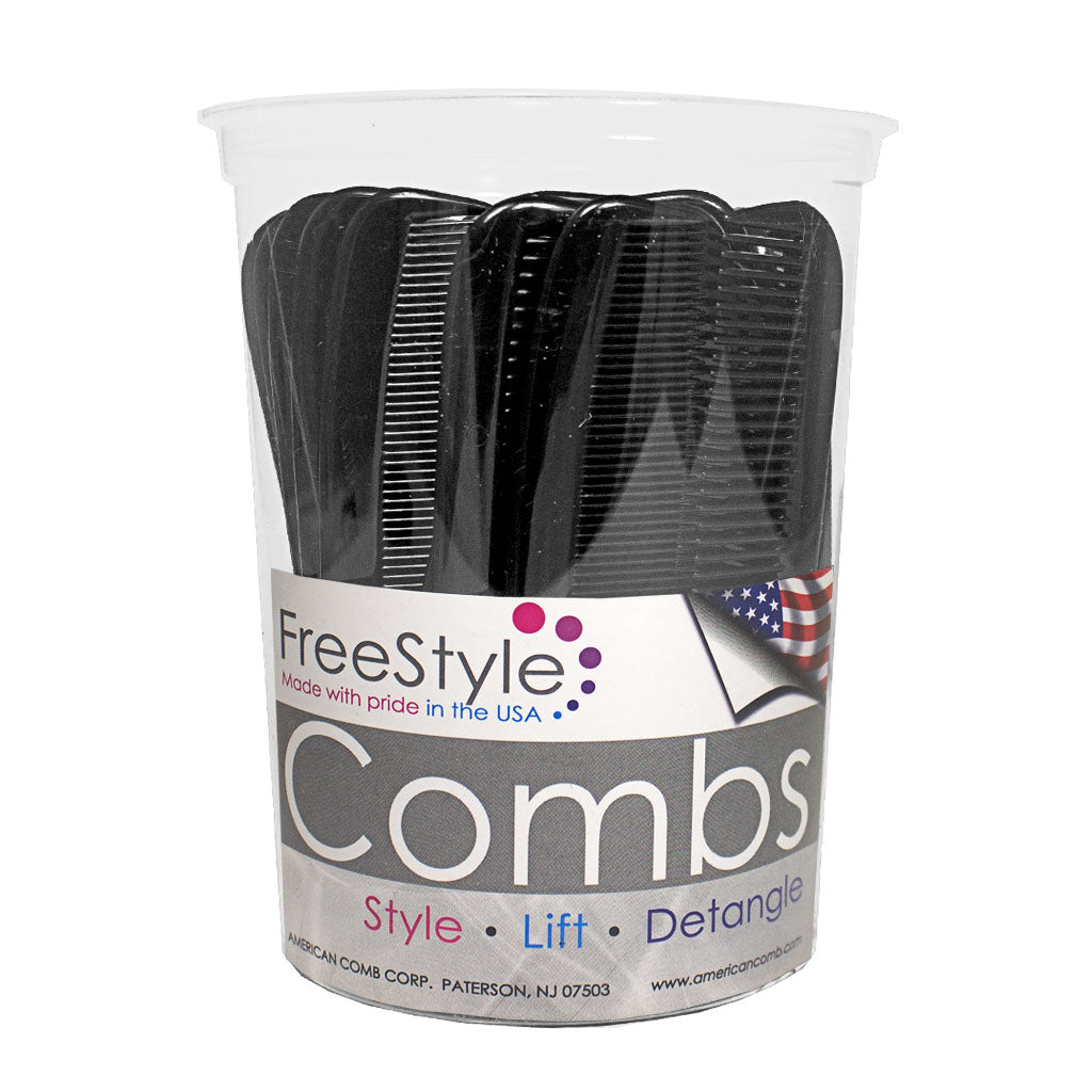 Freestyle Bucket of Combs 5"