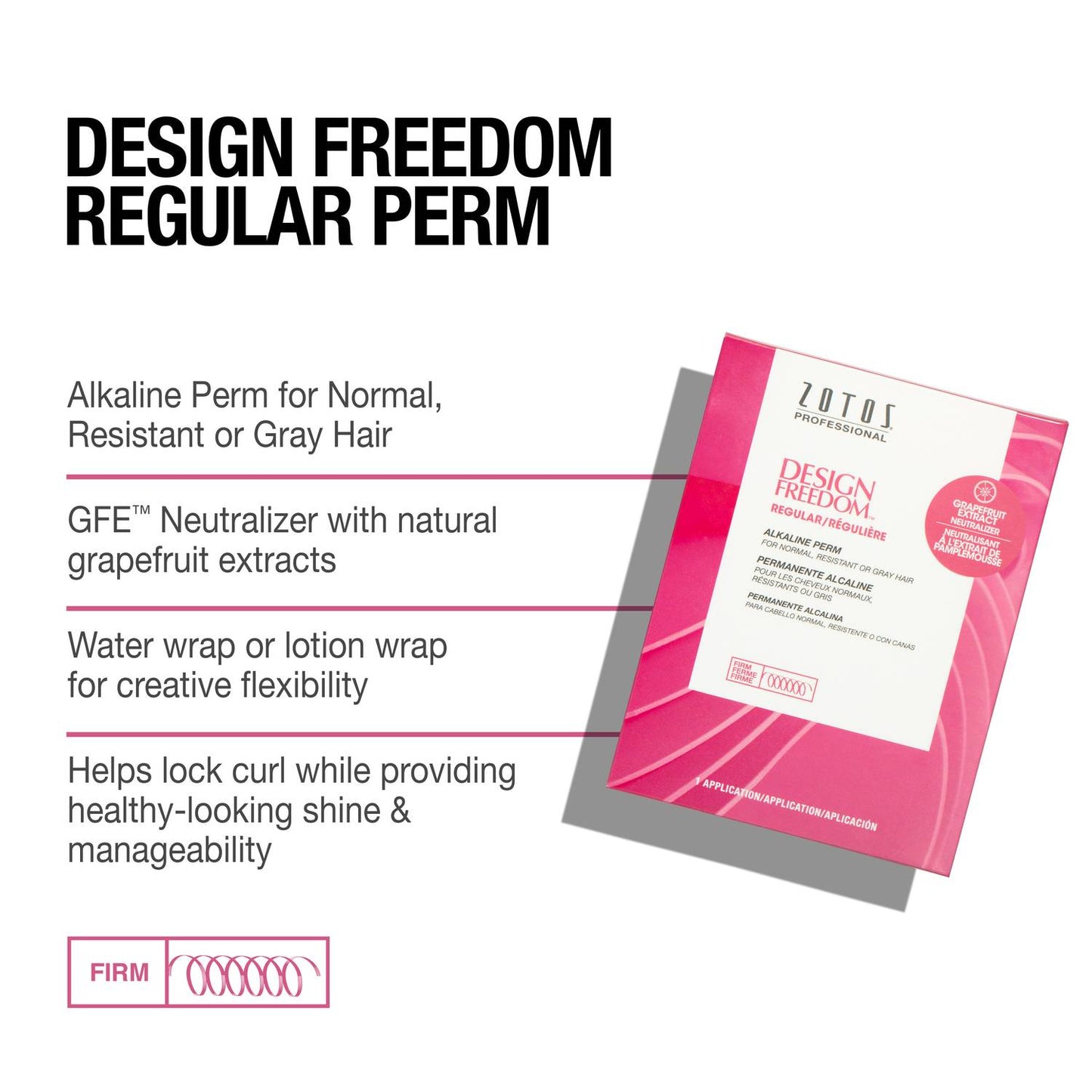 Zotos Design Freedom Regular Alkaline Perm