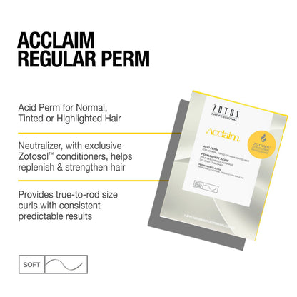 Zotos Acclaim Regular Acid Perm