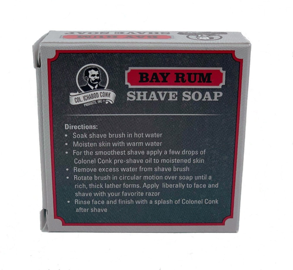 Colonel Conk Bay Rum Shave Soap 2oz