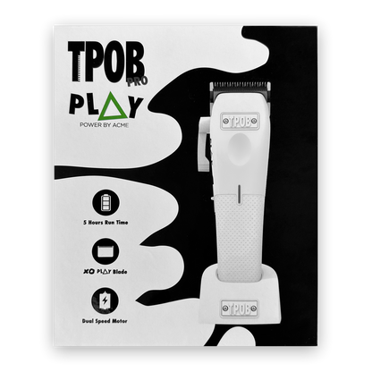 TPOB PLAY Clipper Whiteout