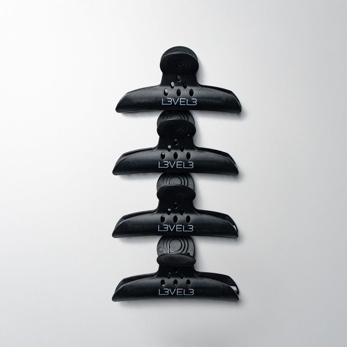 L3VEL3 Hair Claw Clips - 4 Pack – Appleton Barber Supply