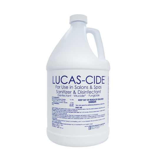 Lucas-Cide Sanitizer & Disinfectant Concentrate Blue Edition