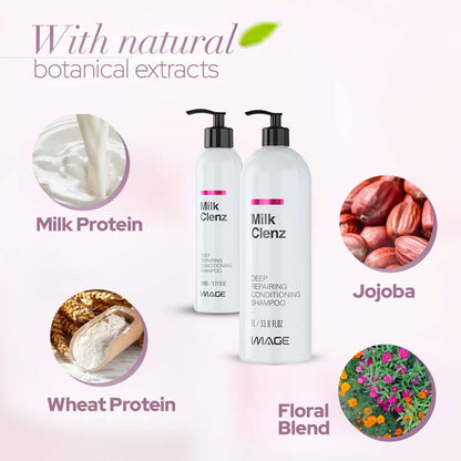 Image Milk Clenz Shampoo For Damaged Hair