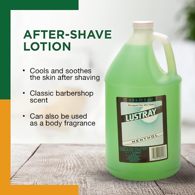 Lustray Menthol Face & Scalp Rub Gallon