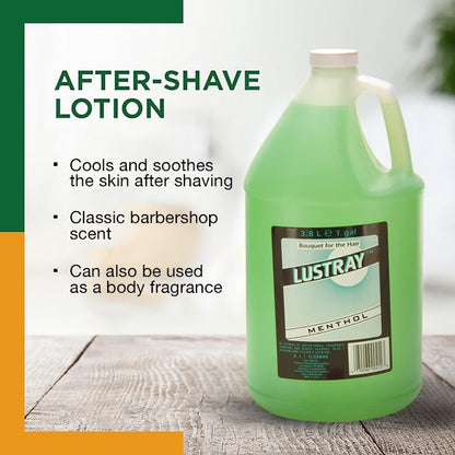 Lustray Menthol Face & Scalp Rub Gallon