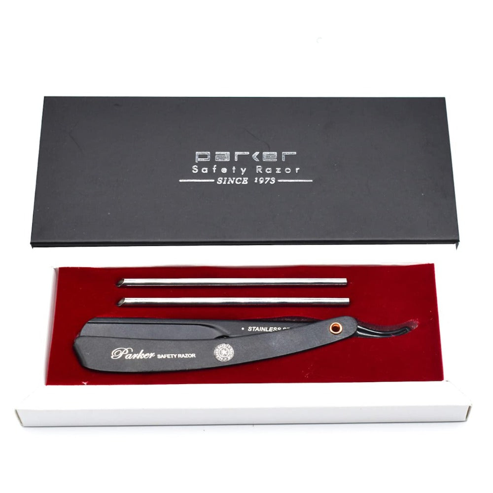 Parker’s PTABK Stainless Steel Adjustable barber razor