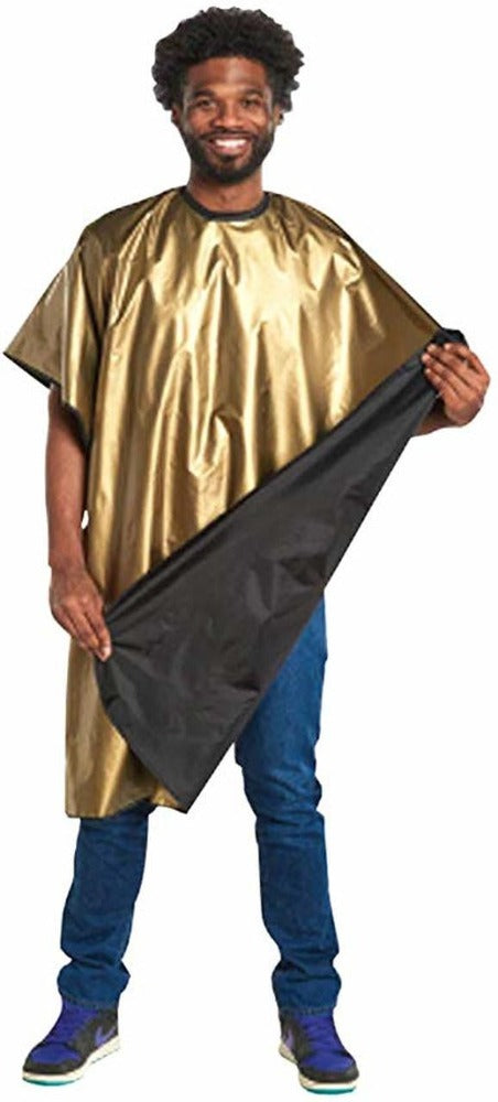 Scalpmaster 24K Gold Tone Reversible Cape