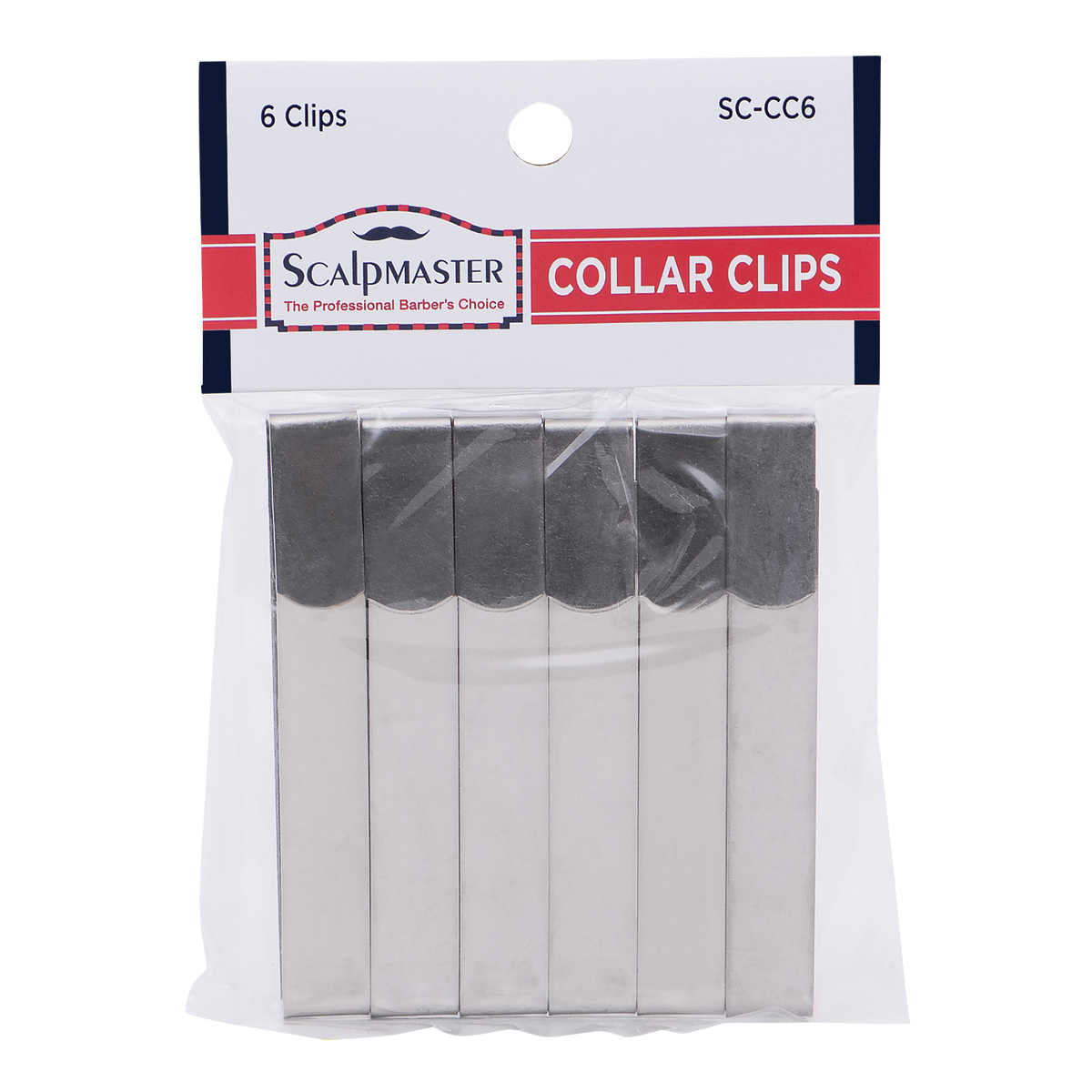 Appleton Clip Scalpmaster Collar Clips - 6 Pack #SC-CC6 – Appleton Barber Supply