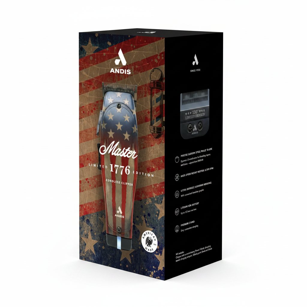 Andis Master 250th Limited 1776 Edition Cordless Clipper