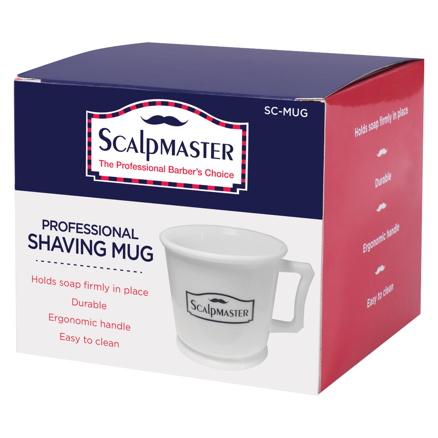 Scalpmaster Shaving Mug - Plastic #SC-MUG